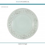 Закусочная тарелка Venice нежная бирюза, 23 см, Matceramica