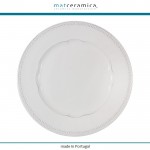 Большая обеденная тарелка Augusta белый 27 см, Matceramica, Португалия