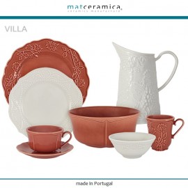 Обеденная тарелка Villa белый кремовый, 27 см, Matceramica
