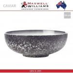 Миска-салатник Caviar цвет гранит, D 19 см, фарфор, Maxwell & Williams