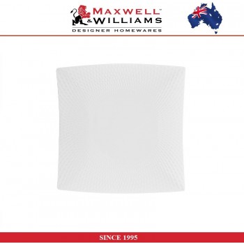 Квадратная десертная тарелка Diamond, 18.5 см, Maxwell & Williams