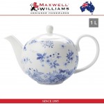 Заварочный чайник Blue Flowers в подарочной упаковке, 1000 мл, Maxwell & Williams