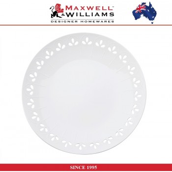 Блюдо-тарелка Lille "ажурный край", D 31 см, Maxwell & Williams