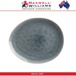 Мелкая овальная тарелка Artisan, 27 х 23 см, цвет голубой, керамика, Maxwell & Williams