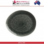 Мелкая овальная тарелка Artisan, 27 х 23 см, цвет серый, керамика, Maxwell & Williams