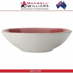 Большой салатник Artisan, 26 см, цвет гранат, керамика, Maxwell & Williams