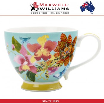 Кружка Exotic в подарочной упаковке голубая, 400 мл, серия MW Mugs, Maxwell & Williams