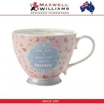 Кружка Leisure в подарочной упаковке розовый, 400 мл, серия MW Mugs, Maxwell & Williams
