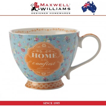 Кружка Leisure в подарочной упаковке голубой, 400 мл, серия MW Mugs, Maxwell & Williams