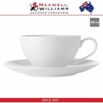 Большая пара Basic White для чая и кофе, 400 мл, Maxwell & Williams
