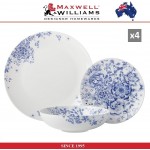 Комплект обеденный Blue Flowers на 4 персоны, 12 предметов, Maxwell & Williams