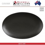 Блюдо Caviar черный, 25 х 16 см, Maxwell & Williams