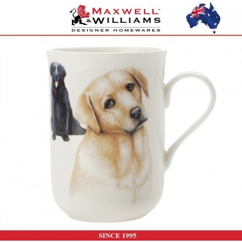 Кружка Labrador Dog в подарочной упаковке, 300 мл, серия Cashmere Pets, Maxwell & Williams