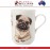 Кружка Pug Dog в подарочной упаковке, 300 мл, серия Cashmere Pets, Maxwell & Williams