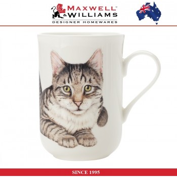 Кружка European Shorthair Cat в подарочной упаковке, 300 мл, серия Cashmere Pets, Maxwell & Williams