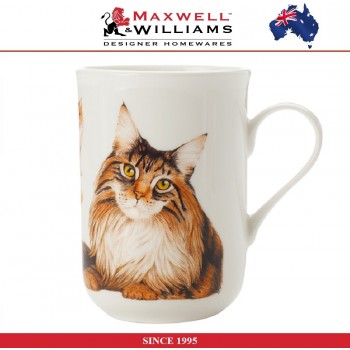 Кружка Maine Coon в подарочной упаковке, 300 мл, серия Cashmere Pets, Maxwell & Williams
