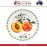 Десертная тарелка Apricot (абрикос) в подарочной упаковке, 20 см, серия Orchard, Maxwell & Williams