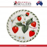 Десертная тарелка Strawberry (земляника) в подарочной упаковке, 20 см, серия Orchard, Maxwell & Williams