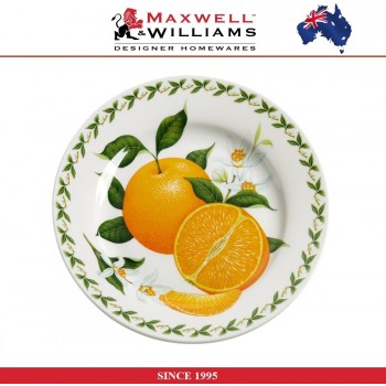 Десертная тарелка Orange (апельсин) в подарочной упаковке, 20 см, серия Orchard, Maxwell & Williams