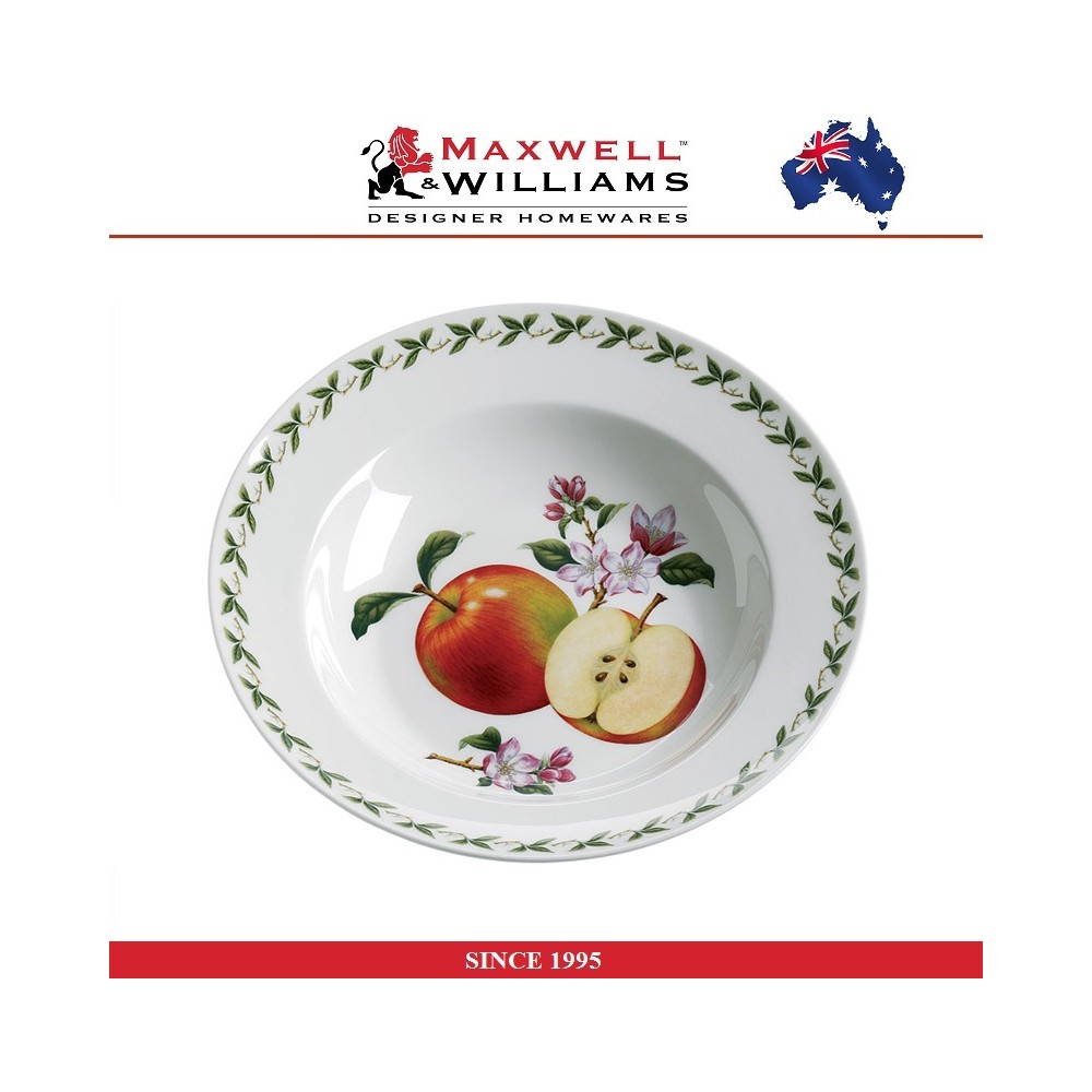 Глубокая тарелка Apple (яблоко), 23 см, серия Orchard, Maxwell & Williams