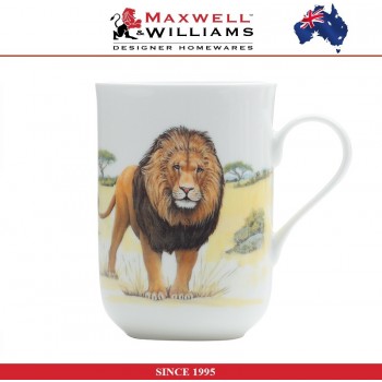 Кружка Lion в подарочной упаковке, 300 мл, серия Animals of the World, Maxwell & Williams