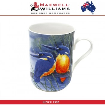 Кружка птицы Королевский рыбак в подарочной упаковке, 300 мл, серия Birds of Australia, Maxwell & Williams