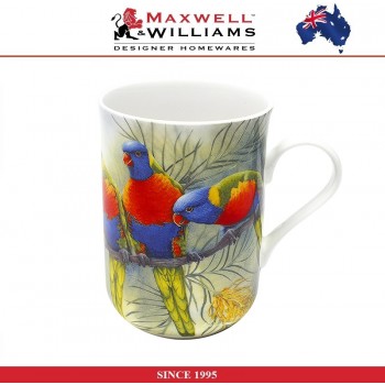 Кружка птицы птенцы Лори в подарочной упаковке, 300 мл, серия Birds of Australia, Maxwell & Williams