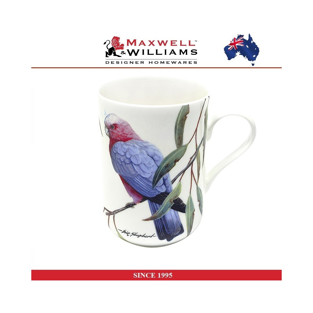 Кружка птицы Какаду в подарочной упаковке, 300 мл, серия Birds of Australia, Maxwell & Williams
