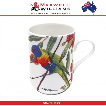 Кружка птицы птенцы Радужного Лори в подарочной упаковке, 300 мл, серия Birds of Australia, Maxwell & Williams