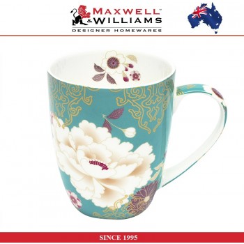 Кружка Kimono в подарочной упаковке, 400 мл, бирюзовый, Maxwell & Williams