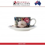 Кофейная пара Midnight Flowers в подарочной упаковке, 110 мл, серия William Kilburn, Maxwell & Williams