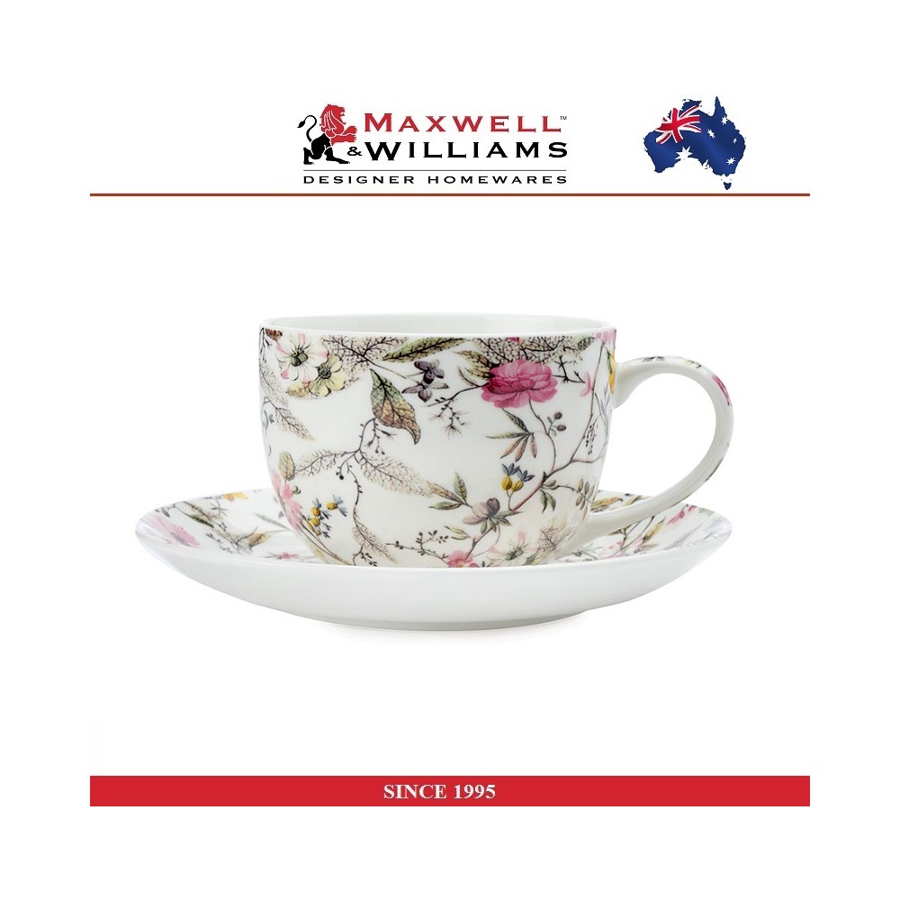 Пара чайная Blooming в подарочной упаковке, 250 мл, серия William Kilburn, Maxwell & Williams