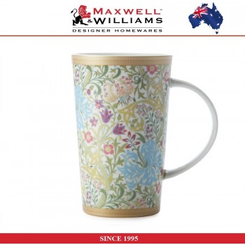 Кружка Golden Lilly White в подарочной упаковке, 420 мл, серия William Morris, Maxwell & Williams