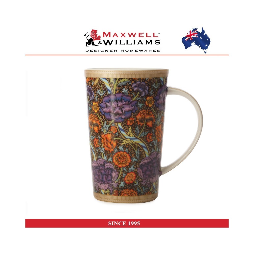 Кружка Wandle в подарочной упаковке, 420 мл, серия William Morris, Maxwell & Williams