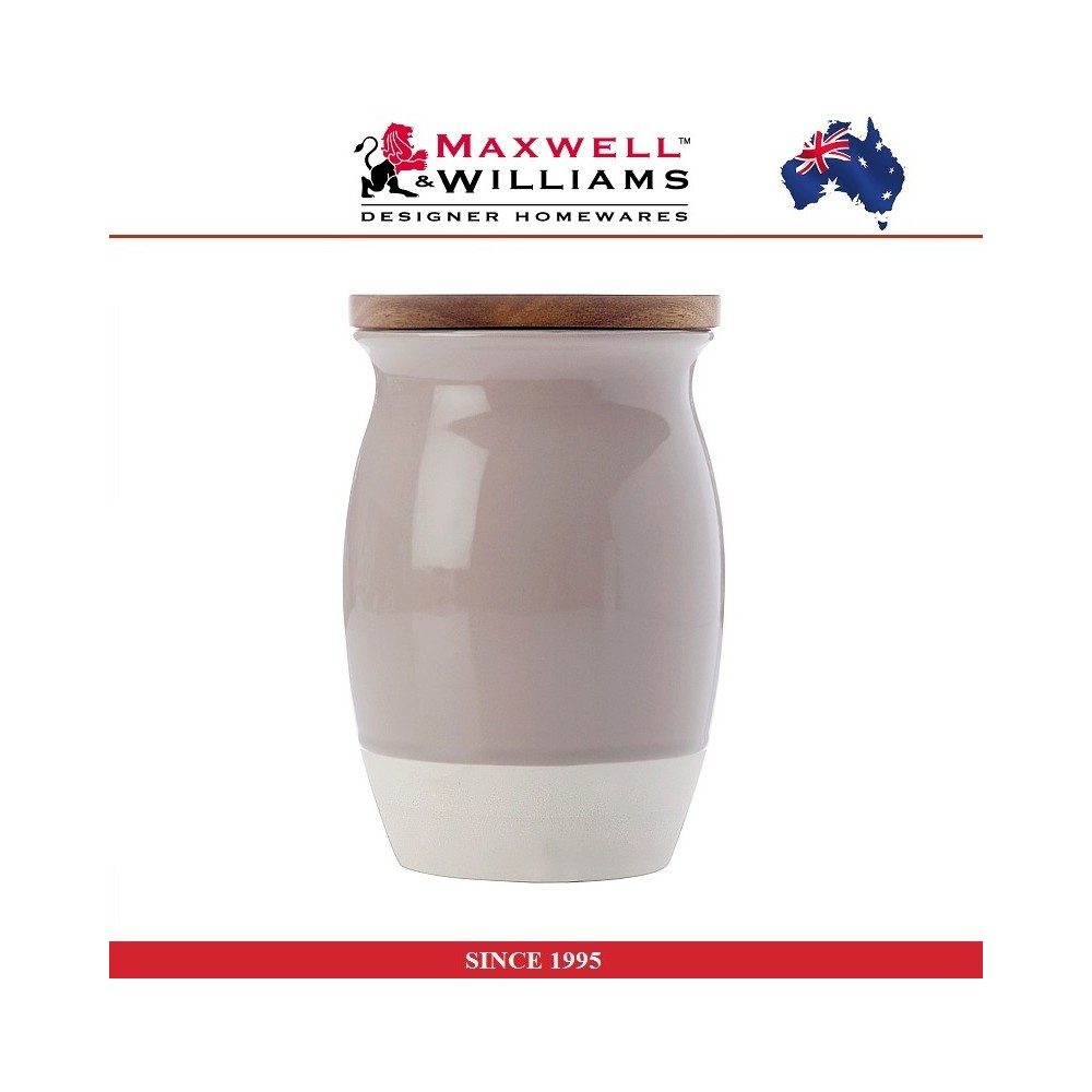 Банка керамическая Artisan, 1000 мл, цвет бисквит, Maxwell & Williams