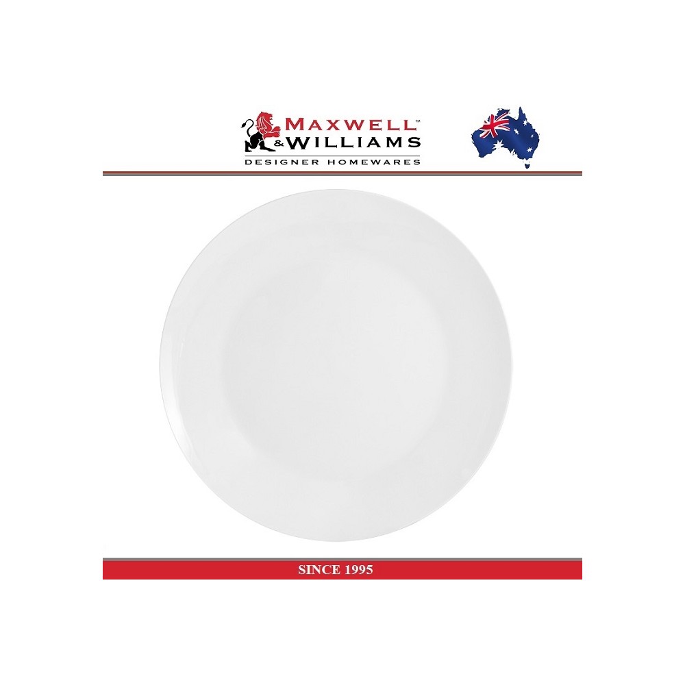 Обеденная тарелка Cashmere, D 27 см, костяной фарфор, Maxwell & Williams