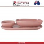Набор блюд FORMA 3 розовый, 3 предмета, фарфор, Maxwell & Williams