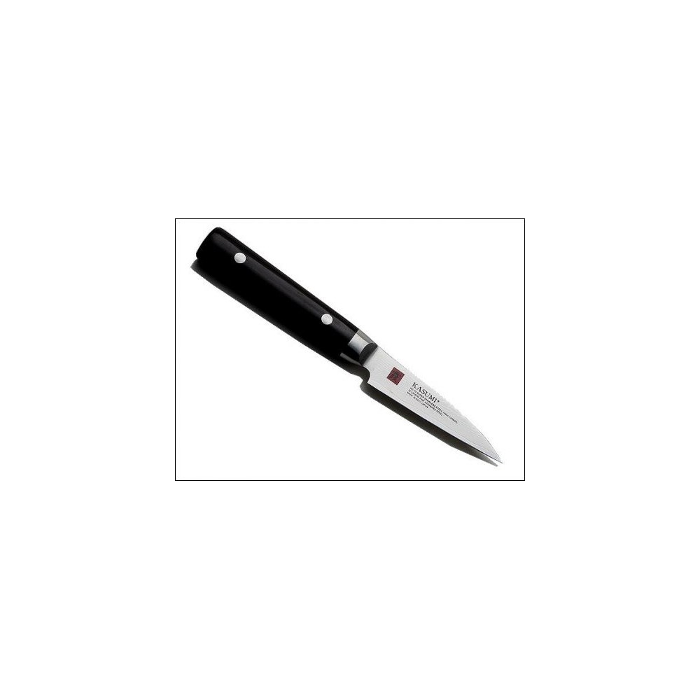 Нож японский для чистки овощей, L 8 см, серия Damascus, KASUMI