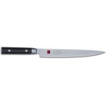 Нож японский для тонкой нарезки, L 24 см, серия Damascus, KASUMI