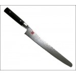 Нож японский для хлеба, L 25 см, серия Damascus, KASUMI