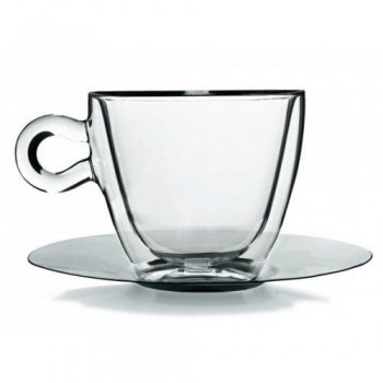 Кофейная пара с двойными стенками, 165 мл, стекло термостойкое, серия Thermic Glass Capuccino, Luigi Bormioli