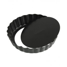 Форма для выпечки рифленая съемное дно с антипригарным покрытием, D 13 см, сталь, серия PRO, Fackelmann