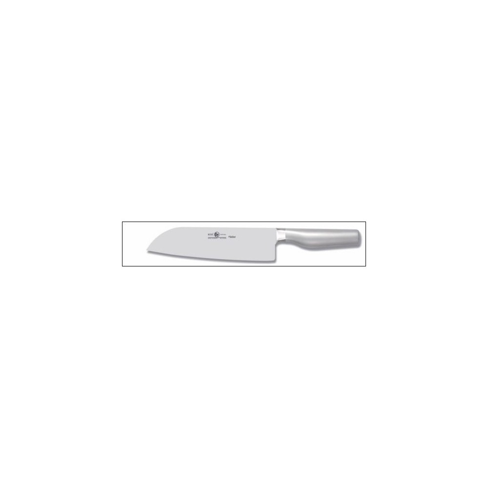Нож японский Сантоку, L 18/30 см, кованая сталь, серия PLATINA Icel, Icel
