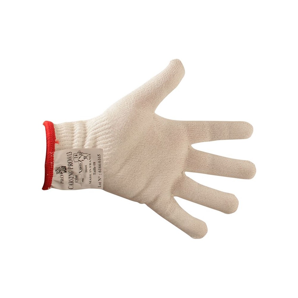 Перчатка матерчатая размер М (защищает от порезов), Icel
