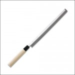 Нож японский Такохики для осьминога, L 24 см, карбоновая сталь, серия SEKI-KANENOBU