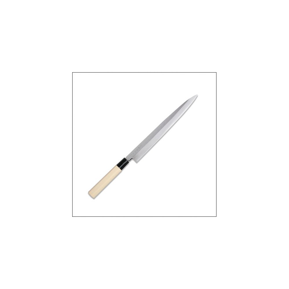 Нож японский Янаги для сашими, L 24 см, карбоновая сталь, серия SEKI-KANENOBU
