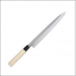 Нож японский Янаги для сашими, L 27 см, карбоновая сталь, серия SEKI-KANENOBU
