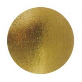 Подложка кондитерская 100 шт/уп., D 20 см, Картон, серия ЗОЛОТО