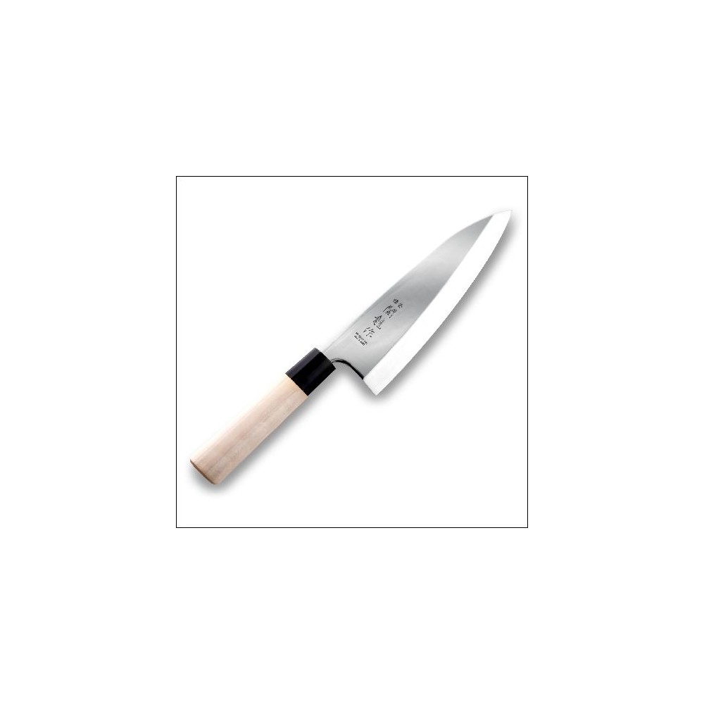 Нож японский Деба, L 18 см, молибден-ванадиевая сталь 6А, серия SEKIRYU Polish