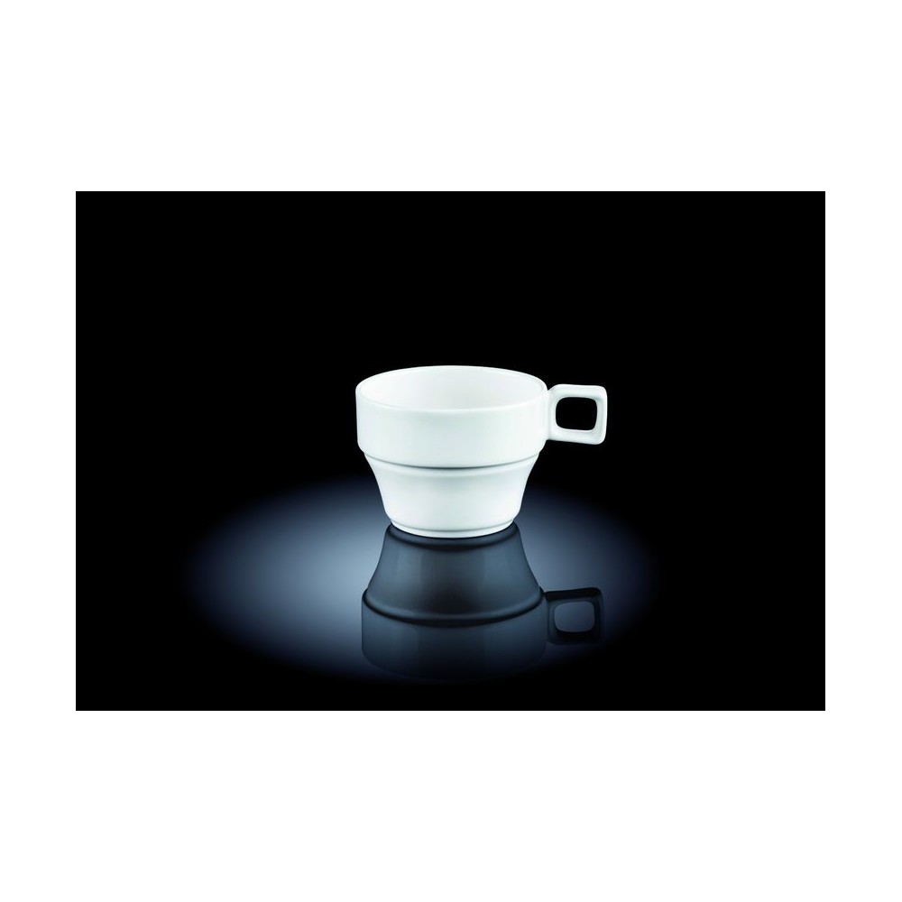 Набор чашек чайных "Удобное хранение", 6 шт, V 180 мл, серия Wilmax PRO, Wilmax